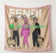 Fendi Throw Blankets